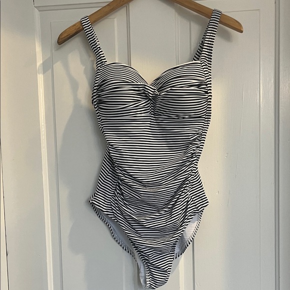bond-eye Other - Striped One-Piece Swimsuit NWOT